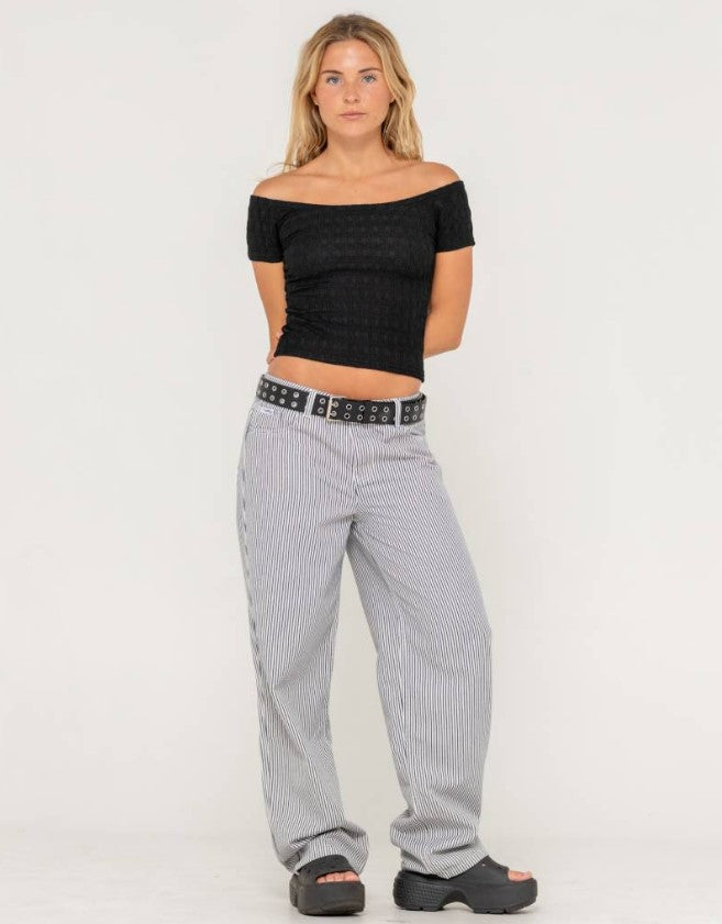 Rusty Ciao Bella Off Shoulder Top