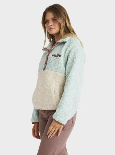Billabong Horizon Mock Neck Colorblock