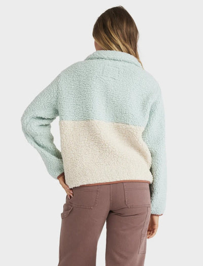 Billabong Horizon Mock Neck Colorblock