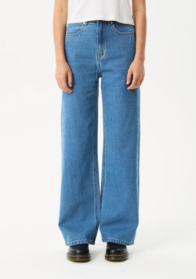 Afends Bella Denim Wide Leg Baggy Jean