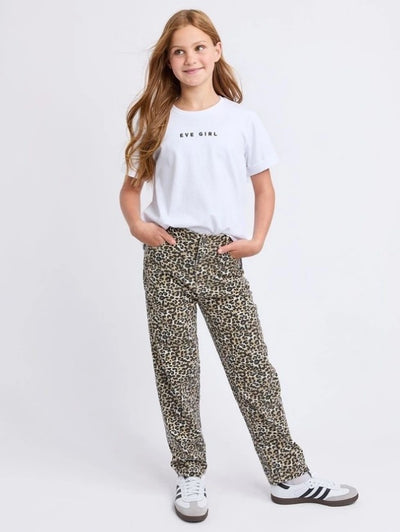 Eve Girl Briony Leopard Jean (Size 8-16)