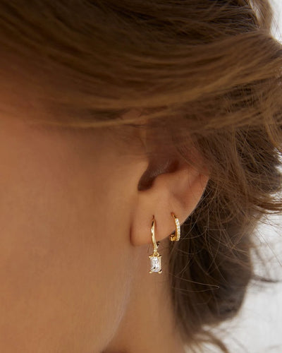 Arms Of Eve Pip Gold Charm Earrings