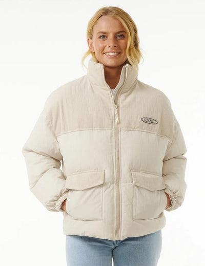 Rip Curl High Tide Mixed Cord Puffer