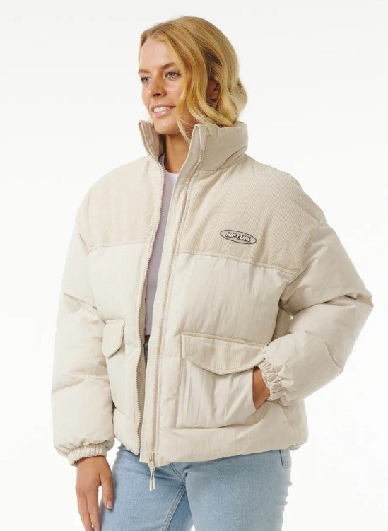 Rip Curl High Tide Mixed Cord Puffer