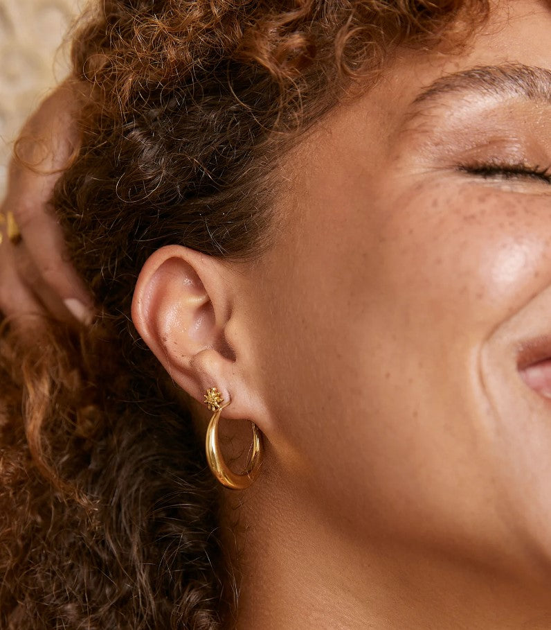 Arms Of Eve Riley Gold Hoop Earrings Small