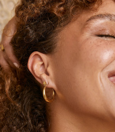 Arms Of Eve Riley Gold Hoop Earrings Small