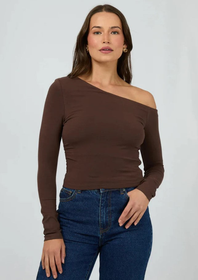 Silent Theory Evie Ruched Long Sleeve