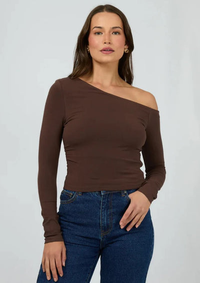 Silent Theory Evie Ruched Long Sleeve