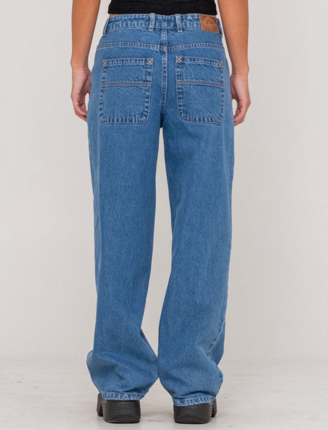 Rusty Bethany Baggy Low Rise Jean