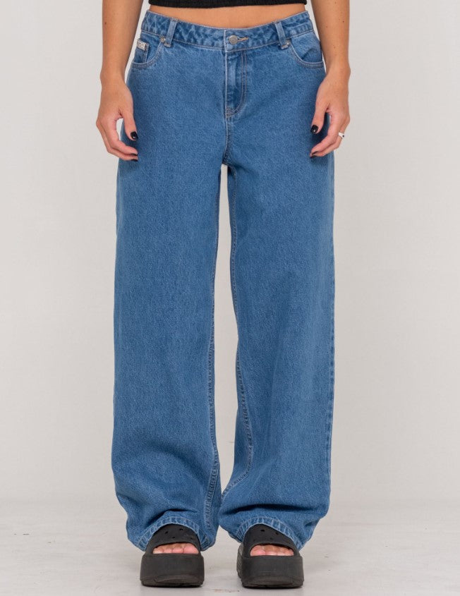 Rusty Bethany Baggy Low Rise Jean