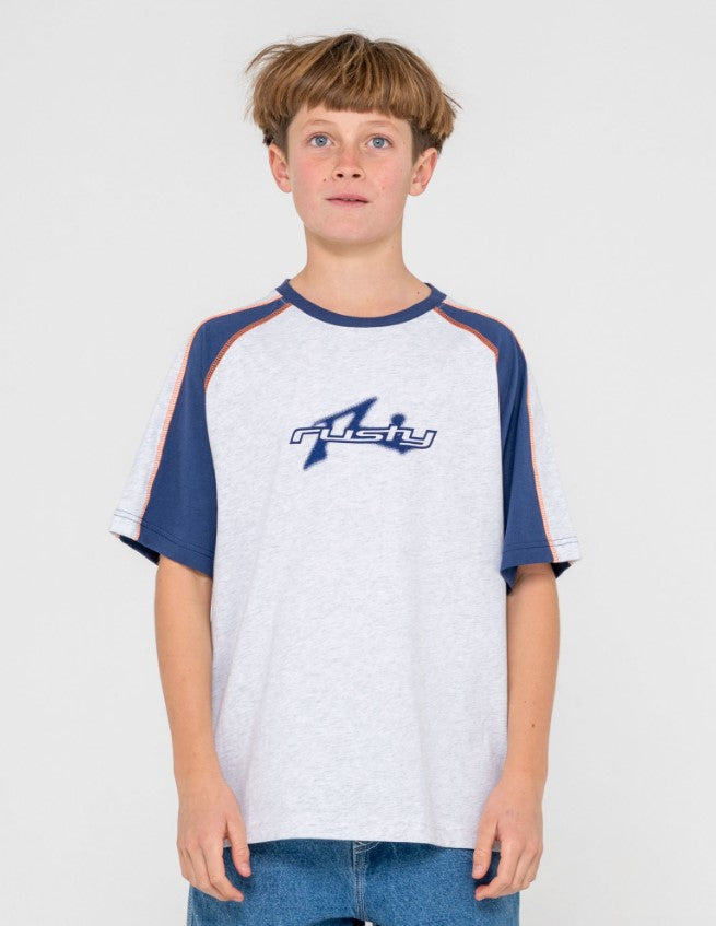 Rusty Fade R Short Sleeve Tee Boys