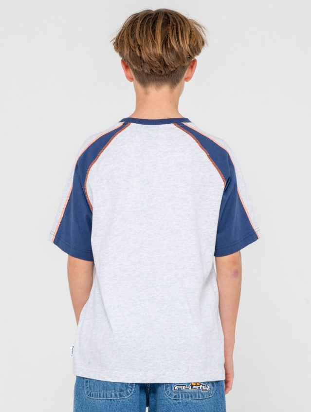 Rusty Fade R Short Sleeve Tee Boys