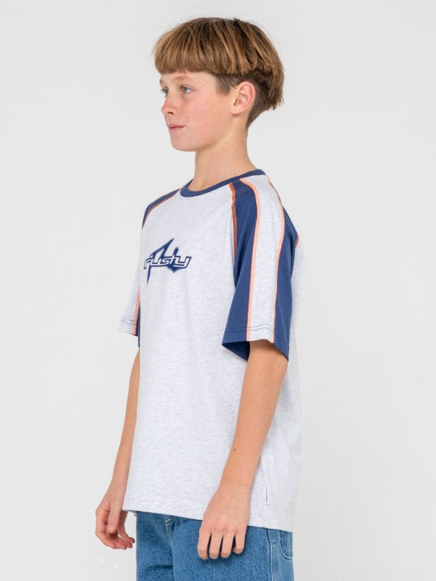 Rusty Fade R Short Sleeve Tee Boys