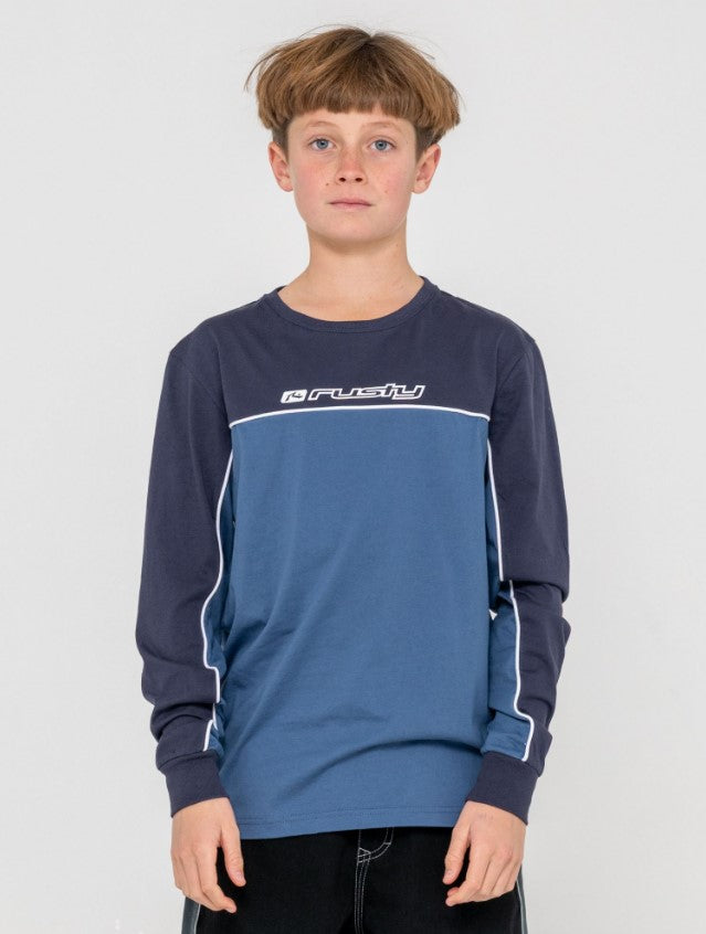 Rusty Infinity Long Sleeve Tee Boys