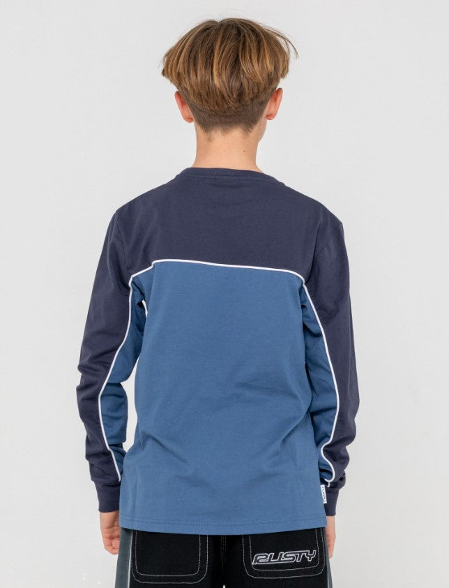 Rusty Infinity Long Sleeve Tee Boys