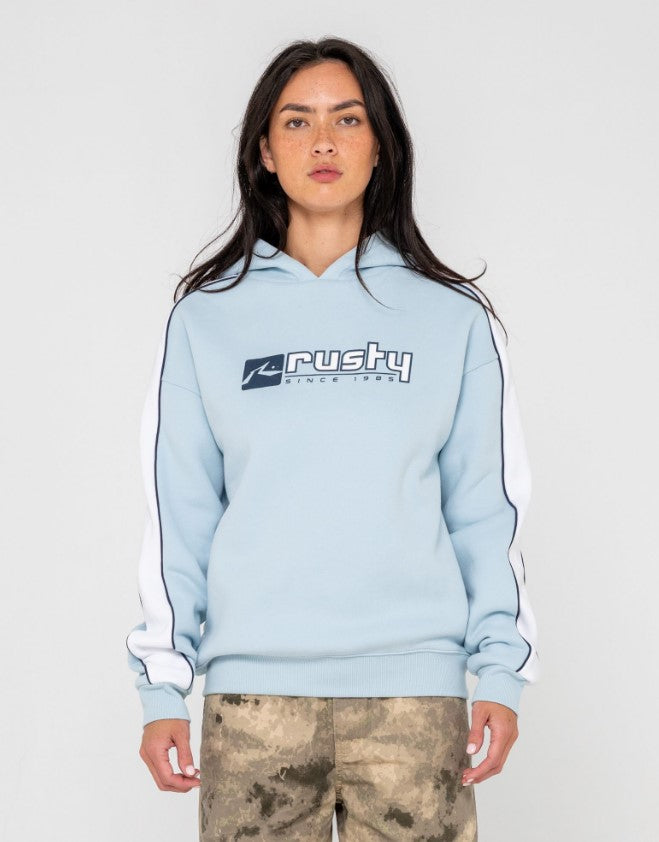 Rusty Hailstone Oversized Hooded Fleece