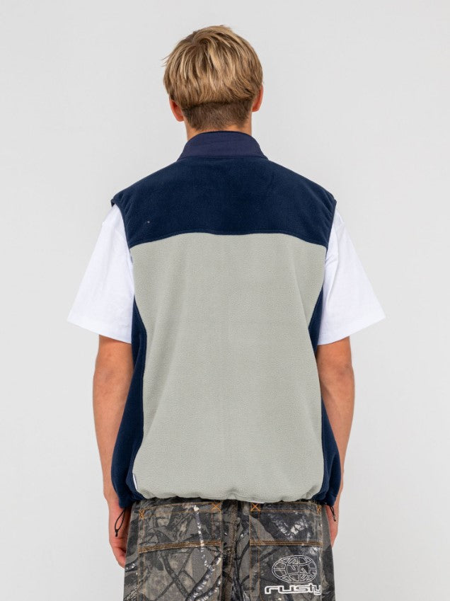 Rusty On The Run Tech Fleece Vest
