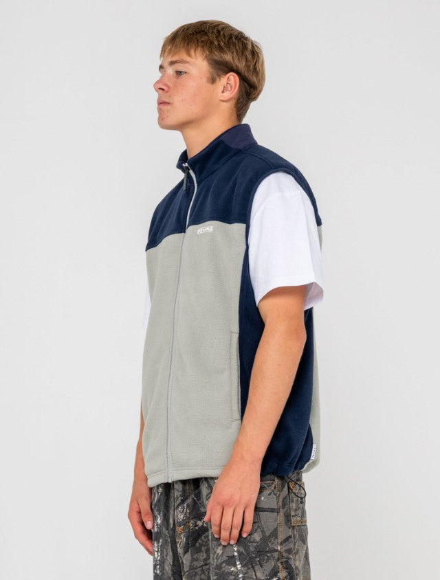 Rusty On The Run Tech Fleece Vest