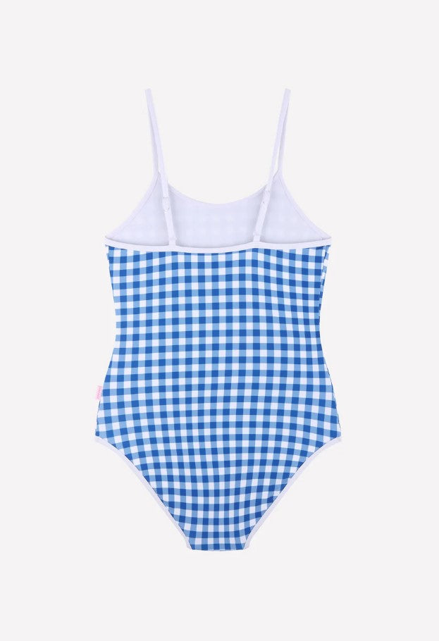 Seafolly Kids Gingham One Piece - Blue Lottie