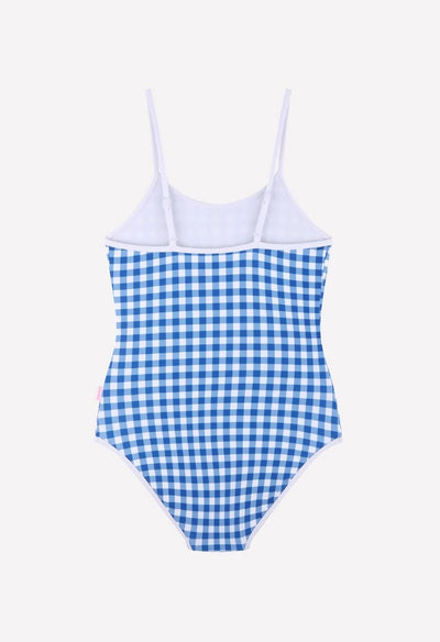 Seafolly Kids Gingham One Piece - Blue Lottie
