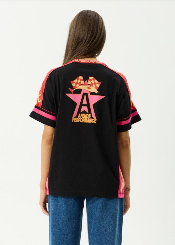 Afends Dolphin Derby - Recycled Oversized Tee