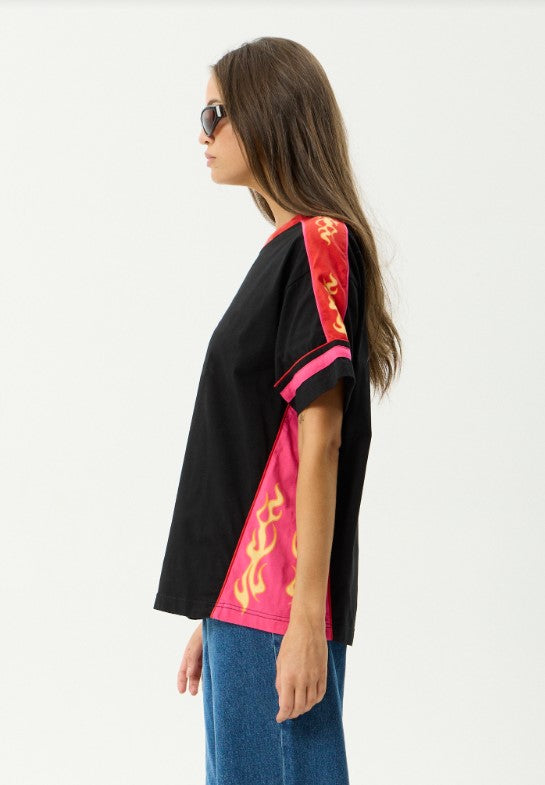Afends Dolphin Derby - Recycled Oversized Tee