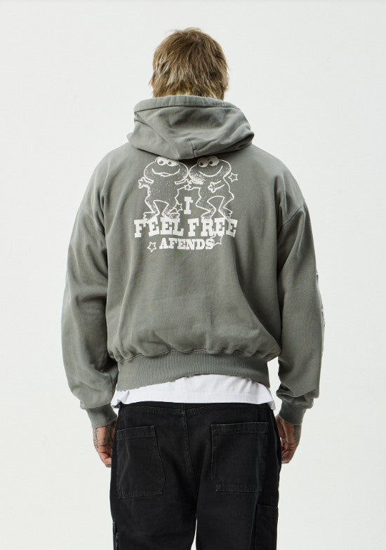 Afends Sonoran - Recycled Boxy Pull On Hood