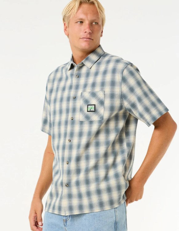 Rip Curl Raw Energy S/S Plaid Shirt