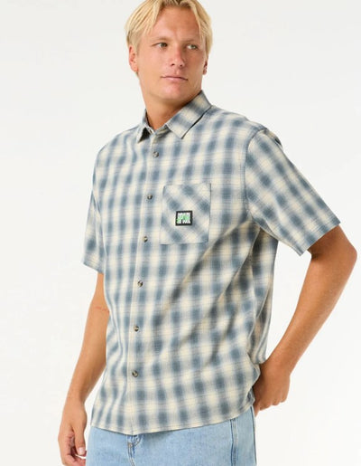 Rip Curl Raw Energy S/S Plaid Shirt