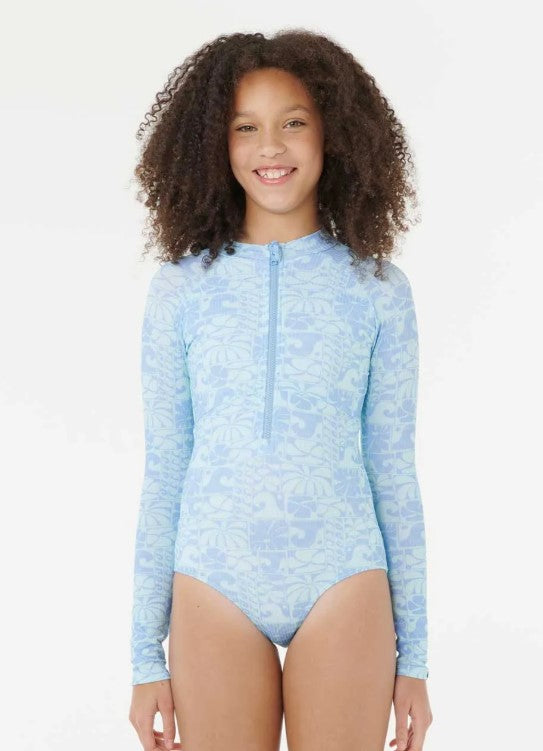 Rip Curl Aots Oceanic Rib Surfsuit-Girl