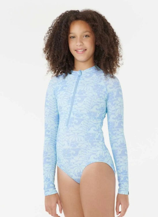 Rip Curl Aots Oceanic Rib Surfsuit-Girl