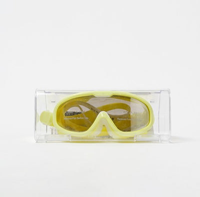 Sunnylife Kids Swim Mask Salty the Shark Neon Yellow
