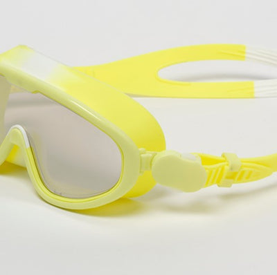 Sunnylife Kids Swim Mask Salty the Shark Neon Yellow