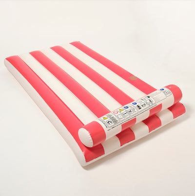 Sunnylife Luxe Lilo Tomato Red Stripe