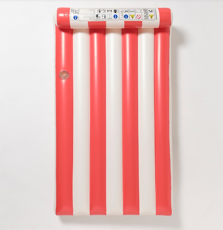 Sunnylife Luxe Lilo Tomato Red Stripe