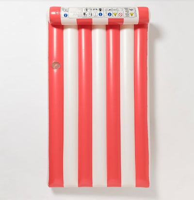 Sunnylife Luxe Lilo Tomato Red Stripe