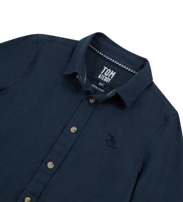 Tom &amp; Teddy Linen Shirt L/S Boys
