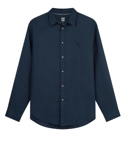 Tom & Teddy Linen Shirt L/S Mens