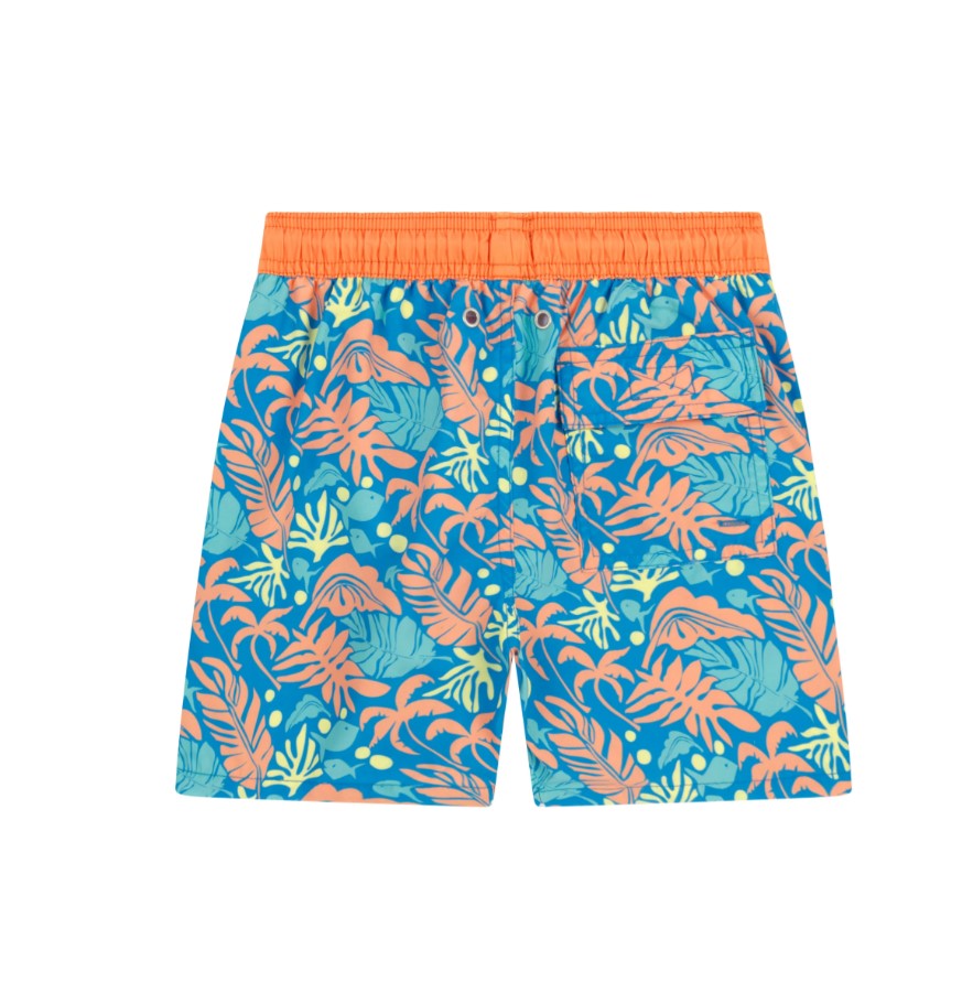 Tom & Teddy Classic Swim Short Botanical Mens