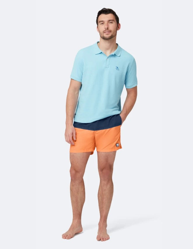 Tom &amp; Teddy Classic Swim Short Colourblock Mens