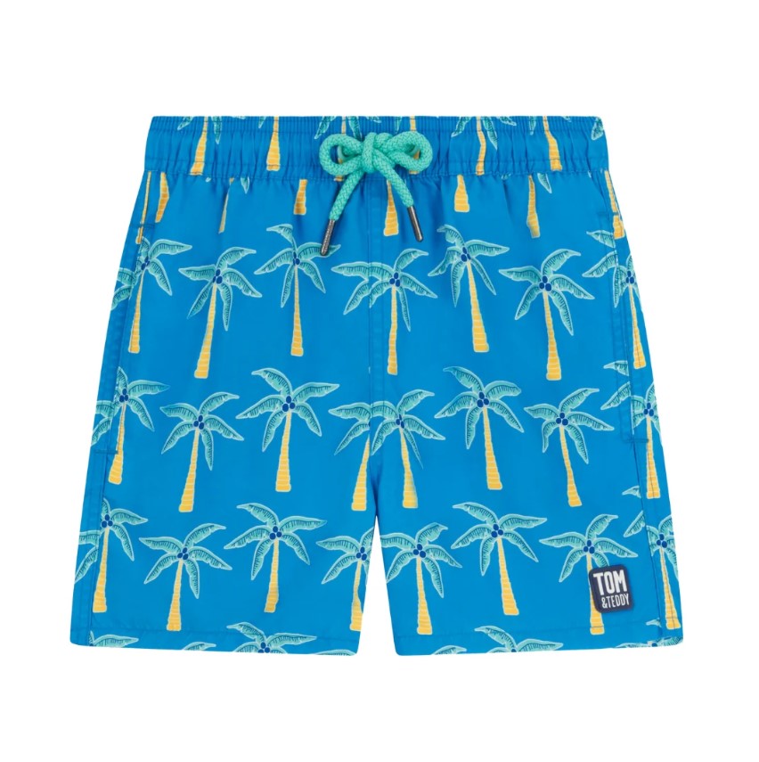Tom &amp; Teddy Classic Swim Short Palm Mens