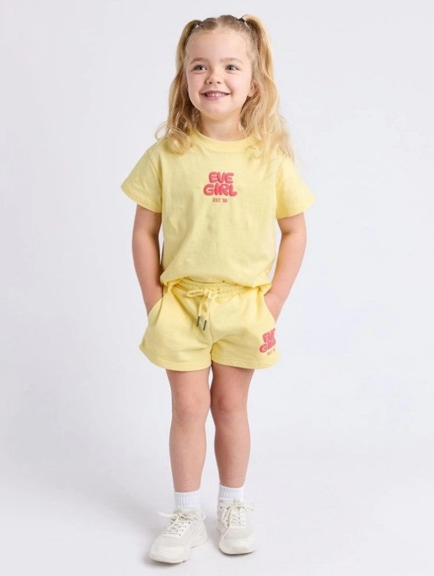 Eve Girl Sports Club Fleece Short (Size 3-7)