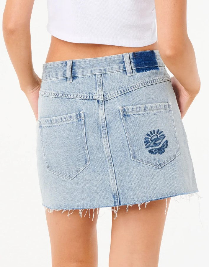 Rip Curl Tabby Denim Skirt