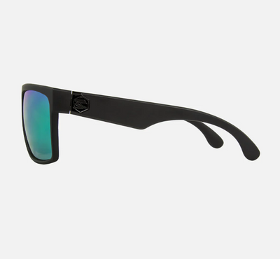 Carve Onyx Matt Black - Grey w Green Iridium