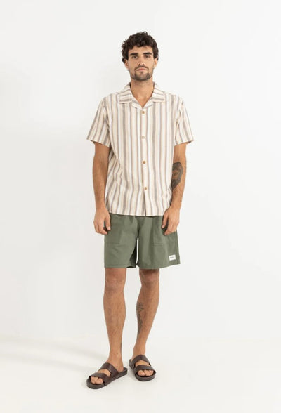 Rhythm Vacation Stripe SS Shirt