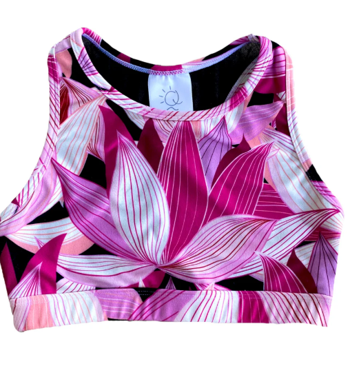 Quincy Lotus Crop Top