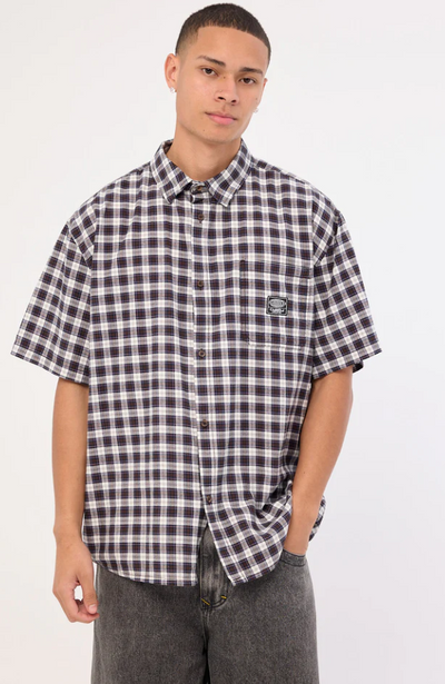 Rusty Worldwide Curved Hem SS Tee