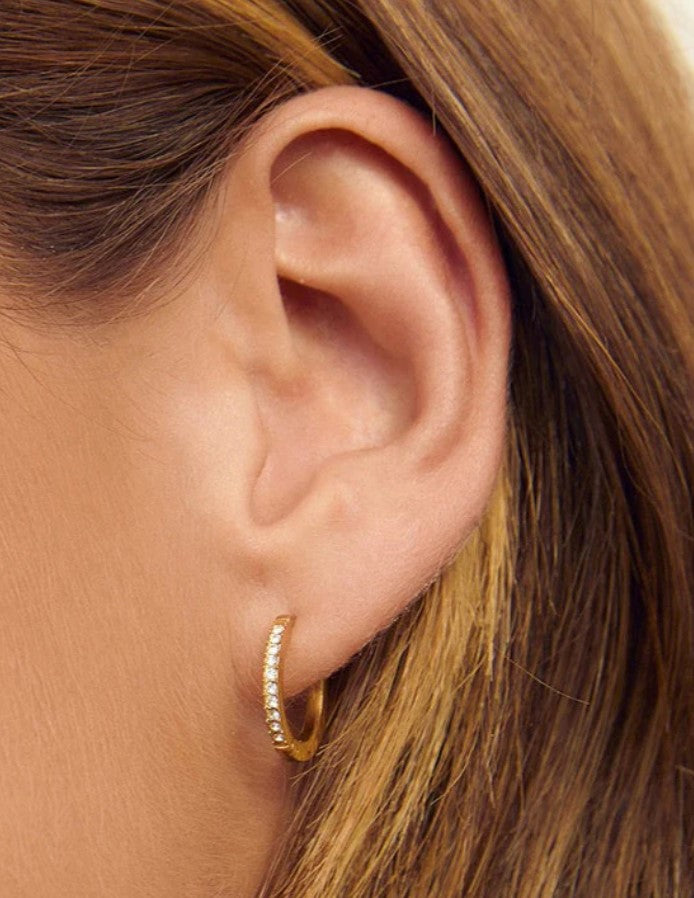 Arms of Eve Imogen Gold Huggie Earring