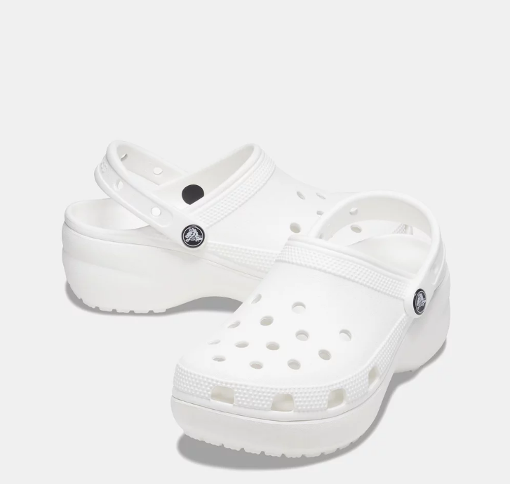 Crocs Classic Platform Clog White