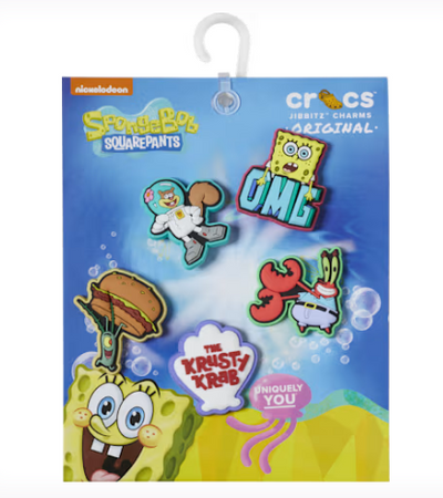 Crocs Jibbitz Spongbob 5 Pack